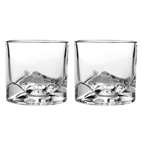 Liiton Mt Denali Whiskey Glasses Set of 2