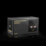 Liiton Mt Fuji Whiskey Glasses Set of 2