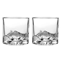 Liiton Mt Denali Whiskey Glasses Set of 2