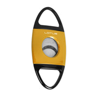 Lotus Jaws Cigar Cutter Yellow & Black - Brigham & More