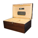 Millennium 125+ Count Humidor Dark Walnut - Brigham & More